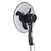 Olsenmark Classic Stand Fan- OMF1738, With Adjustable Height Upto 1.25 M And 3 Blade For Strong Wind, 75-Degree Horizontal Oscillation, 3-Speed Levels, High Performance 45qW Motor, Black