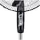 Olsenmark Classic Stand Fan- OMF1738, With Adjustable Height Upto 1.25 M And 3 Blade For Strong Wind, 75-Degree Horizontal Oscillation, 3-Speed Levels, High Performance 45qW Motor, Black