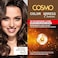 Cosmo Permanent Hair Colour Natural 4.0 Natural Brown, 3X Nourishing Care, Long Lasting, Hairs Color, Natural Looking, 100% Gray Coverage, Coloring Kit, Anti Fade Protection, Dye