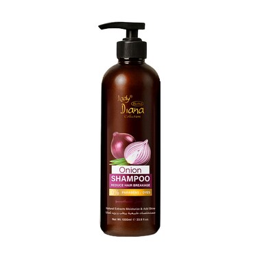Lady Diana Onion Shampoo, Reduce Hair Breakage &amp; Strengthen Hair, 1000 ml