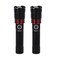 Geepas Rechargeable LED Flashlight- GFL4667/ Pack of 2, 15W, Perfect for Indoor and Outdoor Use