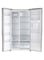 Geepas Side By Side Refrigerator, 670 Litre, Digital Control Temperature Display, Inverter Compressor, Tempered Glass Shelf, Twist Ice Maker, Smart Eco, GRFS6622SWXHN - 5 Year Compressor Warranty