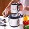 Geepas 3 L Multi Chopper-GMC42025  500 W,Compact Multi Chopper, 2 Speed Levels Suitable for Chopping Vegetables, Fruits, Meats  Black, 2-Year Warranty