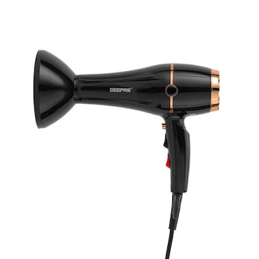 Geepas 2200 W Hair Dryer- GHD86069  High Speed and Cool Shot Function, 2 Speed and 3 Heat Settings  Perfect for Salon and at Home Hair Styling