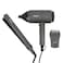 Geepas 3-in-1 Professional Styling Kit- GHF86068  Dryer, Straightener, Epilator, 2 Speed and 2 Level Temperature Setting Perfect for Salon and At Home Styling, 2200W  2 Years WarrantY