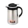 Geepas 1.3 L Stainless Steel Vacuum Flask- GVF27023/ for Hot and Cold Beverages, for 24 Hours/Comfortable to Hold and Easy to Carry/ 2 Years Warranty, Black and Silver