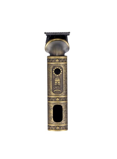 KRYPTON 10-IN-1 Grooming Set- KNTR5292 With 5 Interchangeable Heads and Comb Attachments, Quick Charge Function Works for 3-15 Minutes, Works 160-180 Minutes Continuously on Full Charge - Metallic Gold Metallic gold