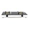 Krypton Gas Cooker- KNGC6571/ Glass Top Panel, Stainless Steel Tray and Frame, Double Brass Burner/ Low Energy Consumption and Efficient/ Automatic Ignition System, LPG Gas Stove/ Black, 2 Years Warranty