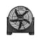 Krypton 18" Box Fan- KNF6576/ High Performance with 3-Speed Controls and 5 Leaf Blades, 180 Degree Adjustment/ Efficient Cooling and Wind, 80W Motor/ Perfect for Office, Bedroom, Living Room, Kitchen/ 2 Years Warranty, Black8
