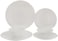 Delcasa DC2133 Opalware Dinner Set 12-Pieces, White