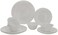 Delcasa DC2133 Opalware Dinner Set 12-Pieces, White