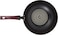 Delcasa 30cm Carbon Steel Wok Pan, DC2137, Non-Stick Coated Interior, Bakelite Handle, Dishwasher Safe, Frying Pan For All Stoves, Flat Bottom Pan