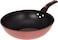 Delcasa 30cm Carbon Steel Wok Pan, DC2137, Non-Stick Coated Interior, Bakelite Handle, Dishwasher Safe, Frying Pan For All Stoves, Flat Bottom Pan