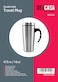 Delcasa Double Wall Travel Mug, 475ml/16Ozcapacity, DC2153, Stainless Steel Insulated Coffee Mug With Handle, Portable &amp; Leak - Resistant, Keeps Your Drinks Hot Or Cold For Long Hours