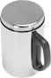 Delcasa DC2272 Stainless Steel Travel Mug, 350ml Capacity, Silver/Black