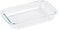 Delcasa DC2275 Borosilicate Rectangular Baking Pan, 2200ml Capacity