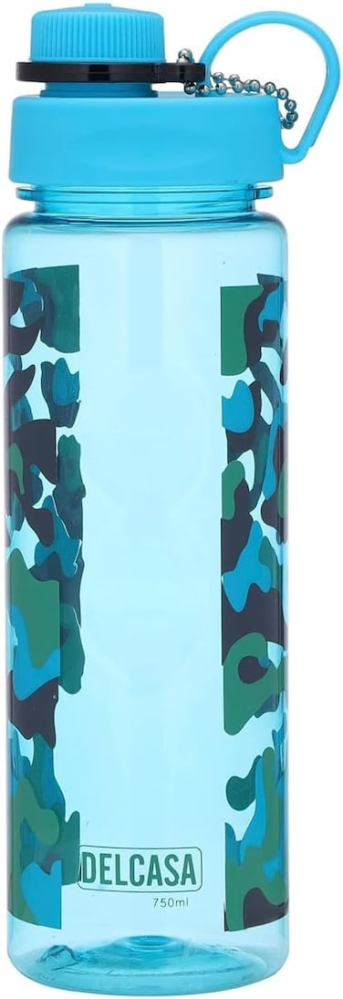 Delcasa DC2344 Water Bottle, 750ml Capacity, Blue