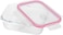 Delcasa DC2377 Airtight High Borosilicate Glass Container, 630ml Capacity, Transparent
