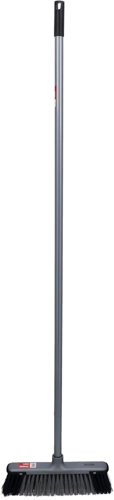 مكنسة أرضية ديلكاسا DC2412 بمقبض قوي، رمادي/أسود
