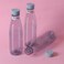 Delcasa DC2736 Spiral Water Bottle 3-Piece Set, 900ml Capacity