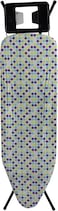Delcasa 122x38 Ironing Board DC2801 Ironing Table with Powder Coated Carbon Steel Cotton Cover with MM Foam Pad Safety Lock Mechanism