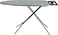 Delcasa 122x38 Ironing Board DC2801 Ironing Table with Powder Coated Carbon Steel Cotton Cover with MM Foam Pad Safety Lock Mechanism