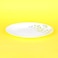 Delcasa DC2820 Opalware Dinner Plate, 10.5-Inch Size, White