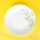 Delcasa DC2820 Opalware Dinner Plate, 10.5-Inch Size, White