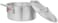 Delcasa DC2851 Aluminum Casserole with Handle and Lid, 26 cm Size, Silver