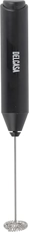 Delcasa Electric Milk Frother - DC2886 Battery Operated Frother For High Speed Whisking, Ergonomic Grip With A Stainless Steel Whisk Used For Milk, Eggs, Sauces