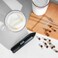 Delcasa Electric Milk Frother - DC2886 Battery Operated Frother For High Speed Whisking, Ergonomic Grip With A Stainless Steel Whisk Used For Milk, Eggs, Sauces