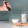 Delcasa Electric Milk Frother - DC2886 Battery Operated Frother For High Speed Whisking, Ergonomic Grip With A Stainless Steel Whisk Used For Milk, Eggs, Sauces