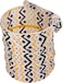 سلة غسيل ديلكاسا DC2973 بغطاء، أصفر/أسود/أبيض