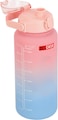 Delcasa DC2990 Plastic Water Bottle Set 3-Pieces, Blue