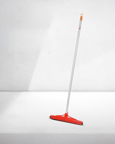 ممسحة أرضيات ديلكاسا DC3046، فرشاة أرضيات ذات حافة مطاطية مزدوجة، تحسين المنزل