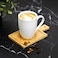 Delcasa DC3085 Ceramic Mug, 350ml Capacity, White