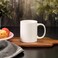 Delcasa DC3086 Ceramic Mug, 350ml Capacity, White