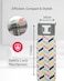 Delcasa 110X34cm Ironing Board Ironing Table Assorted Color With Powder Coated Carbon Steel Iron Table With Adjustable Height Mechanism Heat Resistant Cotton Cover