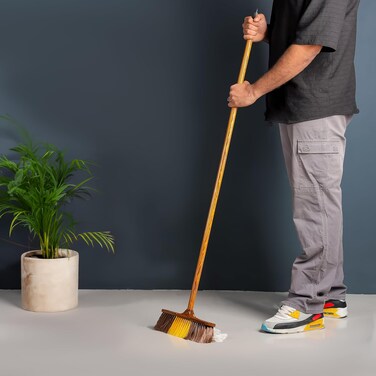 مكنسة أرضية ديلكاسا DC3117 بعصا خشبية