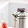 Delcasa DC3167 Double Wall Vacuum Flask, 1.6 Liters Capacity, Black/Silver