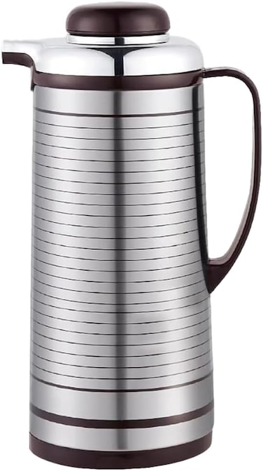 Delcasa Glass Vacuum Flask, 1.9 Liter Capacity