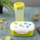 Delcasa DC3216 Lunch Box And Water Bottle Set, 950cm Size, 650ml Capacity