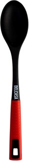 Delcasa DC3224 Nylon Serving Spoon With PP Handle, Black/Red