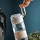 Delcasa DC3236 Plastic Water Bottle, 820ml Capacity, Beige