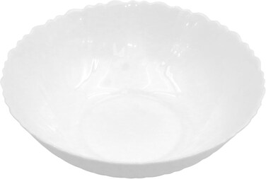 وعاء شوربة أوبال وير من ديلكاسا DC3299، أبيض، مقاس 8 بوصات