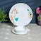 Delcasa DC3304 Tropical Tranquility Opalware Dinner Set 12-Pieces, White