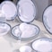 Delcasa DC3393 Melamine Dinner Set 22-Piece Set