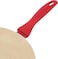 Delcasa DC3409 Non Stick Frypan, 20cm Size, Off White/Red