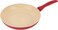 Delcasa DC3413 Non-Stick Frypan, 28cm Size, White/Red