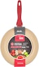 Delcasa DC3414 Non-Stick Frypan, 30cm Size, White/Red